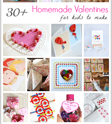 30+ Creative Homemade Valentines for Kids