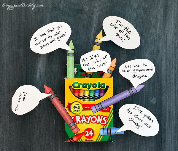The Day the Crayons Quit Craft and Activity for Kids