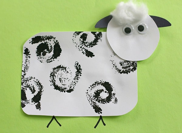 sheep craft for kids