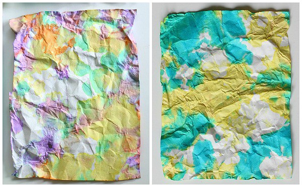 Crumpled Paper Art for Kids Inspired by the Book, Ish! 
