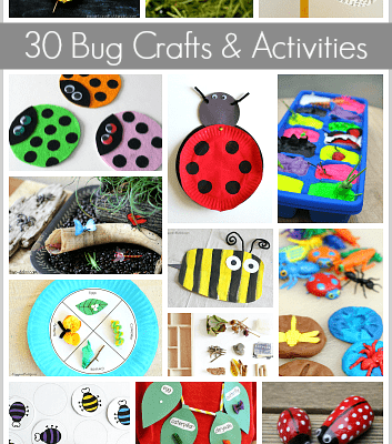 30 Bug Crafts and Activities for Kids