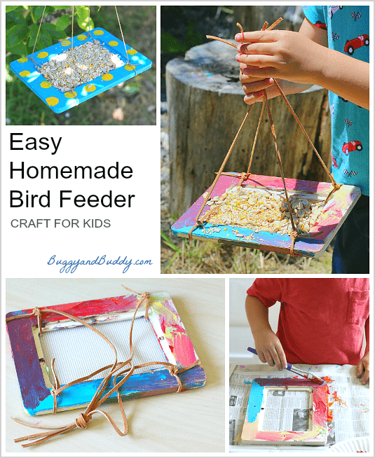 Craft for Kids: Homemade Bird Feeder ~ BuggyandBuddy.com