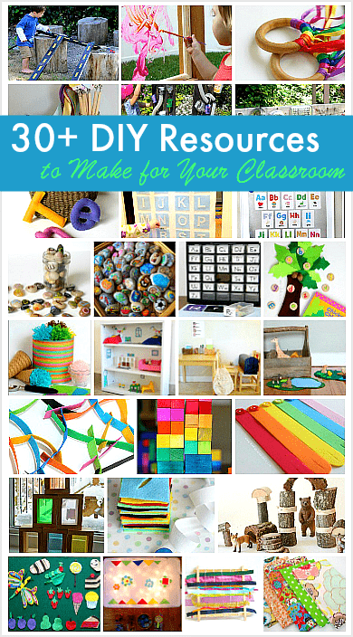 Get ready for back to school with these 30+ DIY Toys and Resources to Make for Your Classroom ~ BuggyandBuddy.com