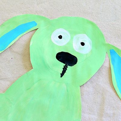 Knuffle Bunny Art Project for Kids