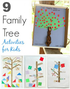 Kids can learn about family history with these 9 family tree projects!