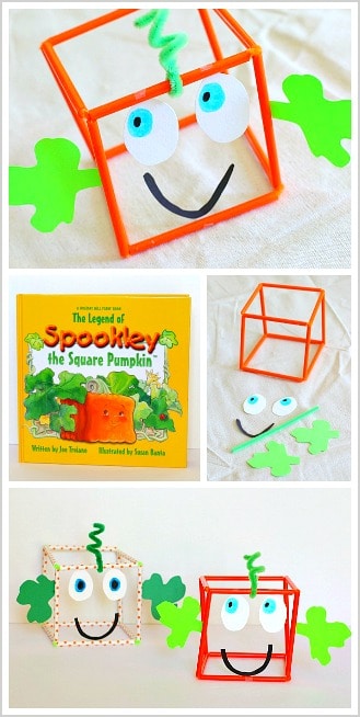 Halloween Math for Kids: Make a 3-D Spookley the Square Pumpkin ~ BuggyandBuddy.com (Meets Common Core Standards)