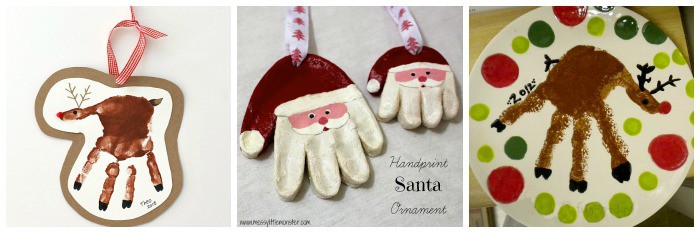 handprint christmas crafts