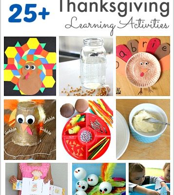 25+ Thanksgiving-Themed Educational Activities for Kids