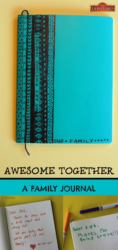 Awesome Together Family Journal Inspired by The Lion Guard