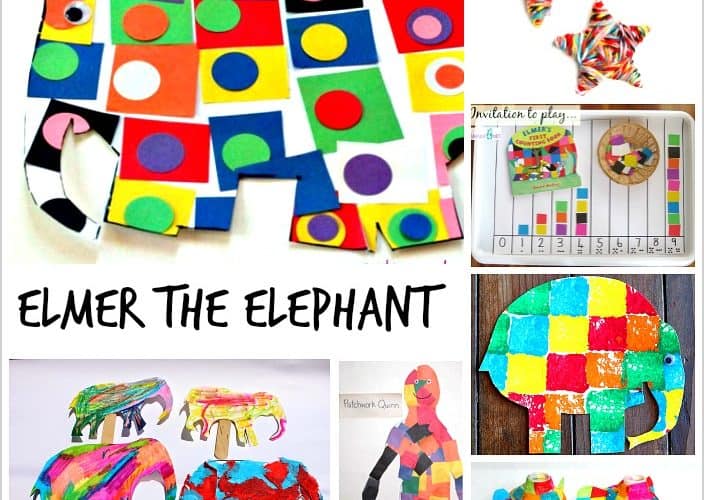 Elmer the Elephant Crafts and Activities for Kids