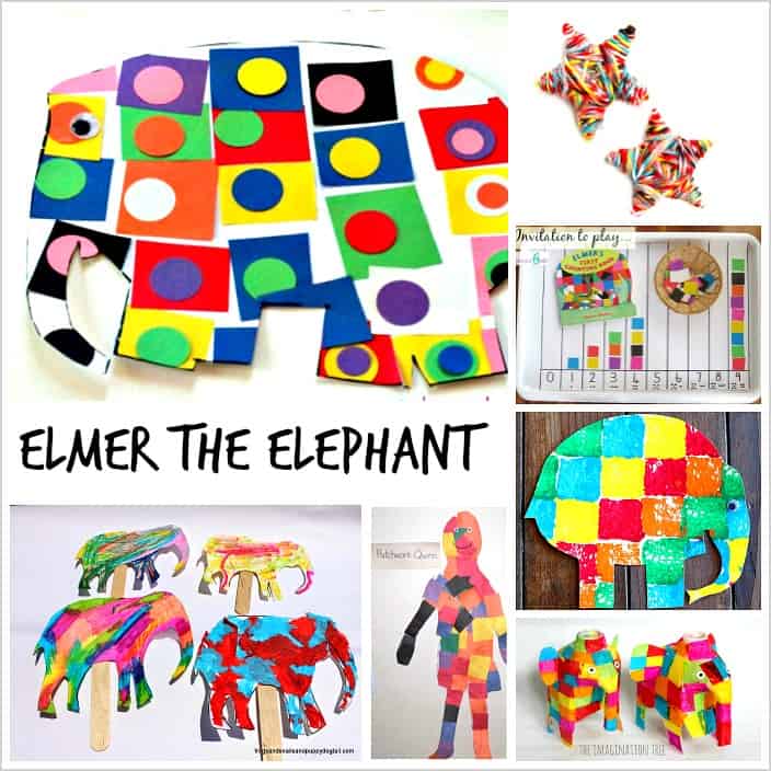 Elmer the Elephant Crafts and Activities for Kids
