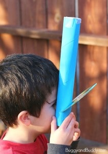 Spectroscope Homemae Rainbow Science for Kids: Homemade Spectroscope - Buggy and Buddy