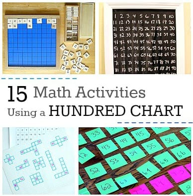 Math for Kids: 15 Fun Activities Using a Hundred Chart (100s Chart)- number patterns, counting, and more!