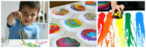 20+ Process Art Activities for Preschoolers Using Paint - Buggy and Buddy