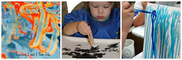 20+ Process Art Activities for Preschoolers Using Paint - Buggy and Buddy