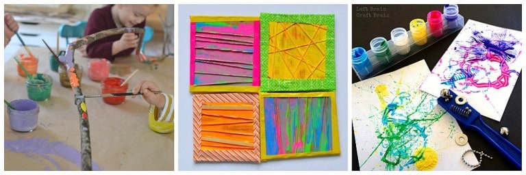 20+ Process Art Activities for Preschoolers Using Paint - Buggy and Buddy