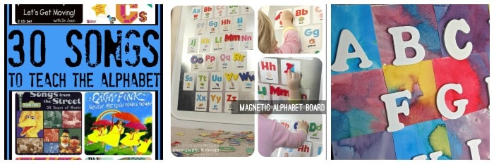 hands-on alphabet exploration for preschool