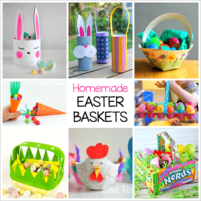 Homemade Easter Baskets: DIY Easter Basket Crafts for Kids