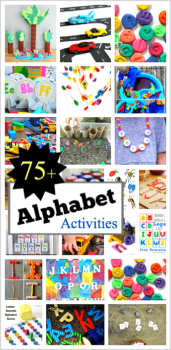 75+ Hands-on Ways to Explore the Alphabet