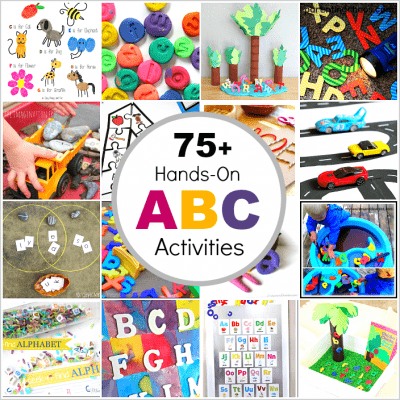 75+ Hands-On Ways to Explore Letters of the Alphabet