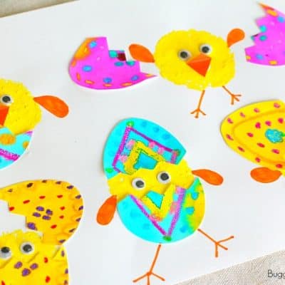 Hatching Spring Chicks Craft for Kids
