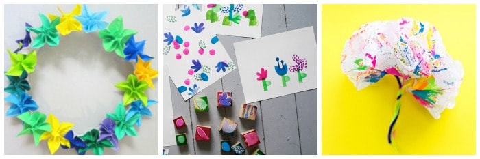 cool flower crafts for kids