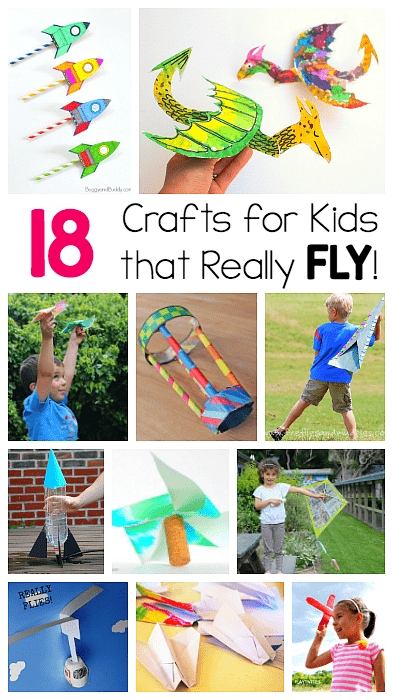 flying crafts for kids