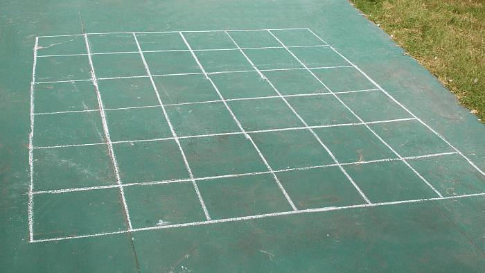 ABC Sidewalk Chalk Game