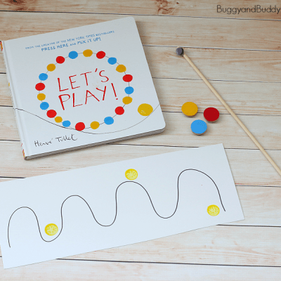 Creative Magnet Activity for Kids inspired by Herve Tullet’s Let’s Play!