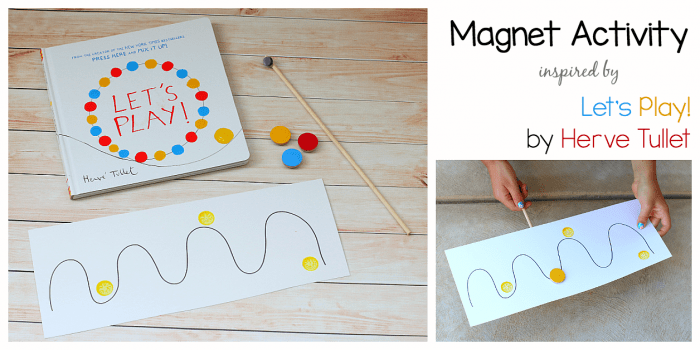 Creative Magnet Activity for Kids inspired by Herve Tullet's Let's Play ...