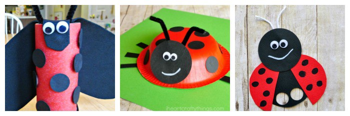 Primitive Lydia Lady bug insect Spring Summer paper pattern