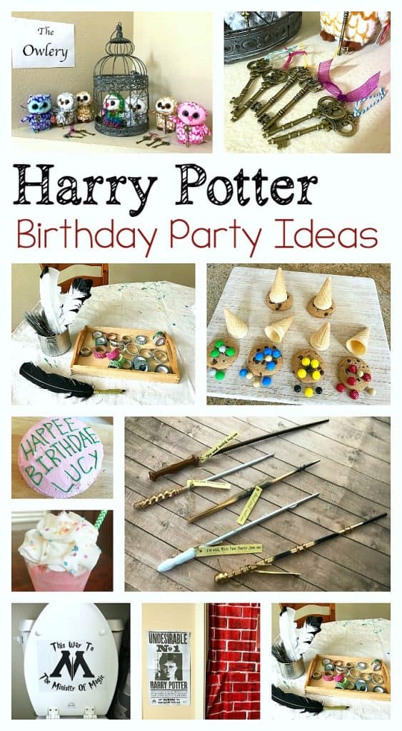 Harry Potter Birthday Party Ideas - Buggy and Buddy
