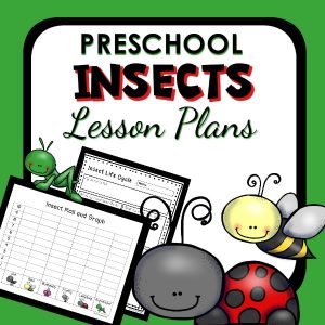 preschool activities about bugs and insects