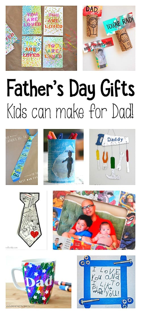Homemade Father's Day Gifts Kids Can Make for Dad!