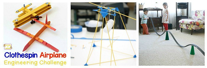 25+ STEM Challenges for Kids focused on building, engineering, and design