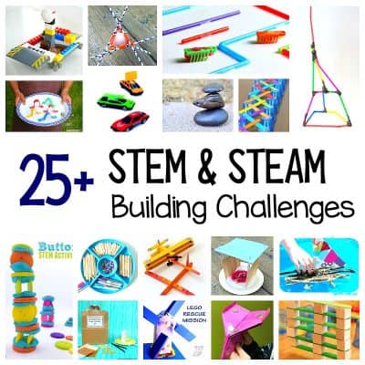 25+ STEM Challenges for Kids: Child-Centered Projects Focused on Building