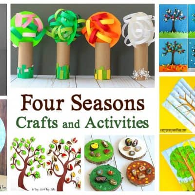 15 of the Cutest Four Seasons Crafts and Activities for Kids