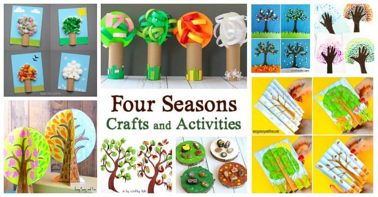 Four Seasons Craft and Activities for Kids