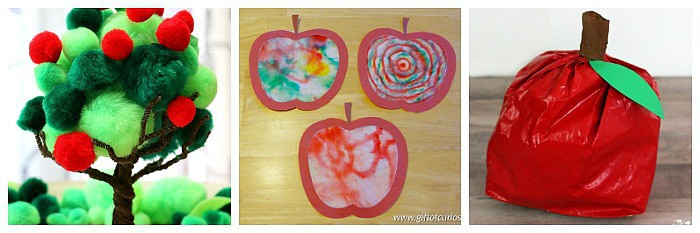 cool apple crafts for kids