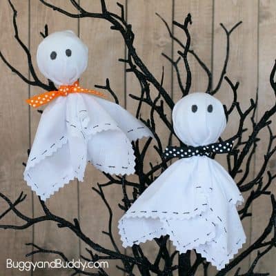 Friendly Ghost Craft for Halloween