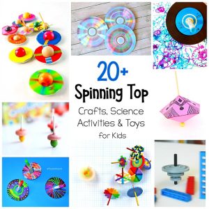 20+ Spinning Top Crafts and Science Activities for Kids - Buggy and Buddy