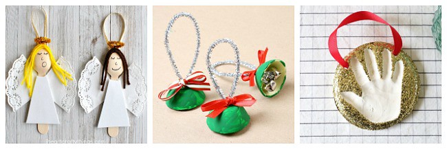 christmas ornament crafts for kids to make
