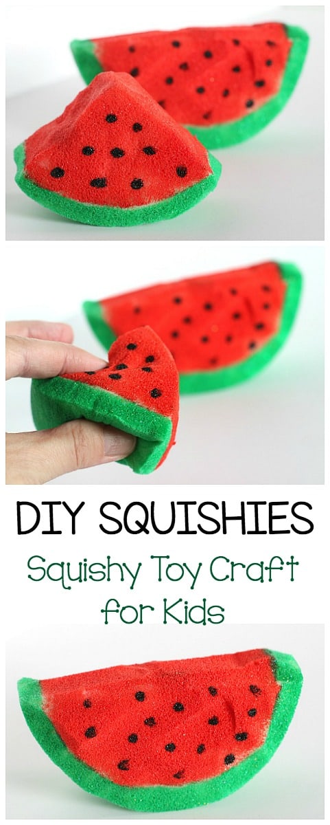 How to Make Squishies: DIY Squishy Toy Tutorial- fun craft for kids and a great sensory toy too!