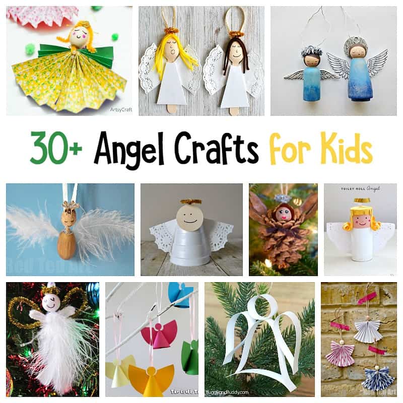 30+ Angel Crafts for Kids