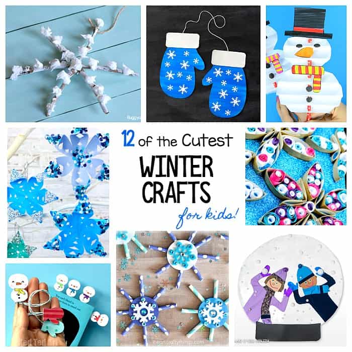 12 of the Cutest Winter Crafts for Kids