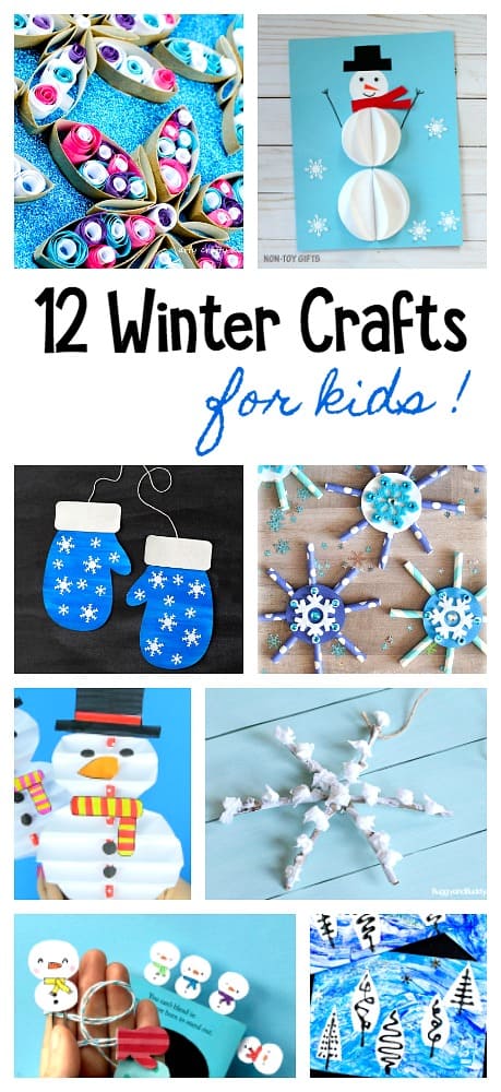12 of the Cutest Winter Crafts for Kids - Buggy and Buddy