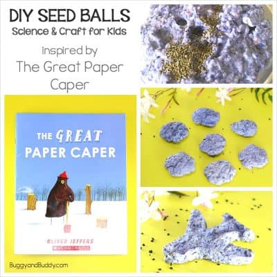 Make Seed Balls from Recycled Paper