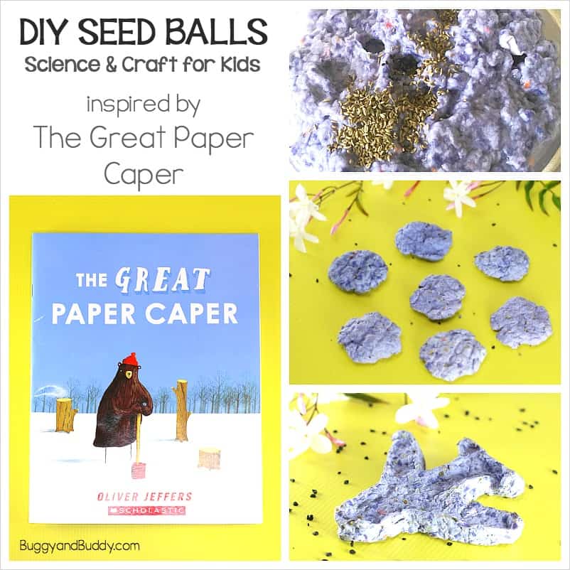 Earth Day Project: Making Homemade Seed Paper - Pre-K Pages