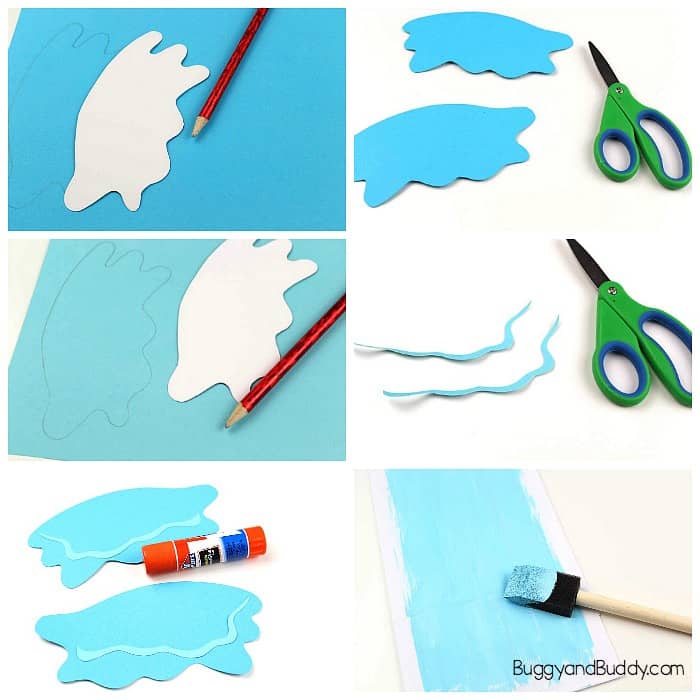 how to make a duck and frog pond craft