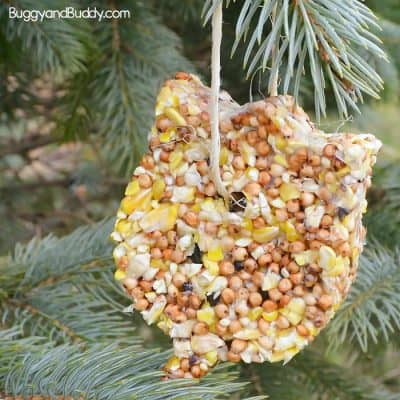 DIY Birdseed Ornaments